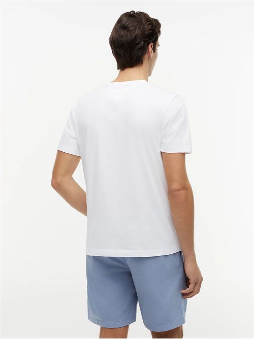 T-shirt in jersey con grafica bandiera TOMMY HILFIGER | MW0MW43226/YBR